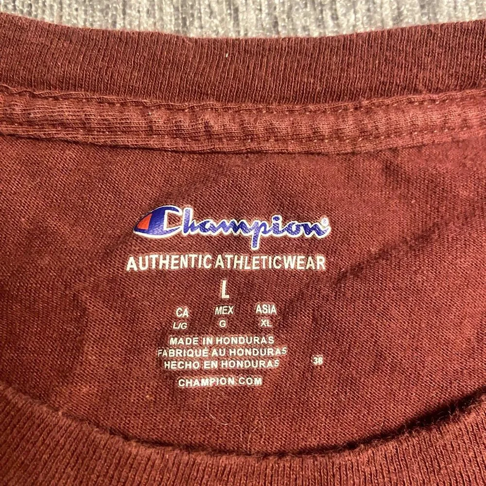 Burgundy Champion Tee - Picture 3 of 3